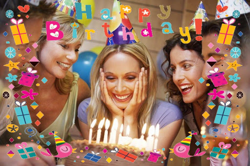 Happy Birthday Stickers