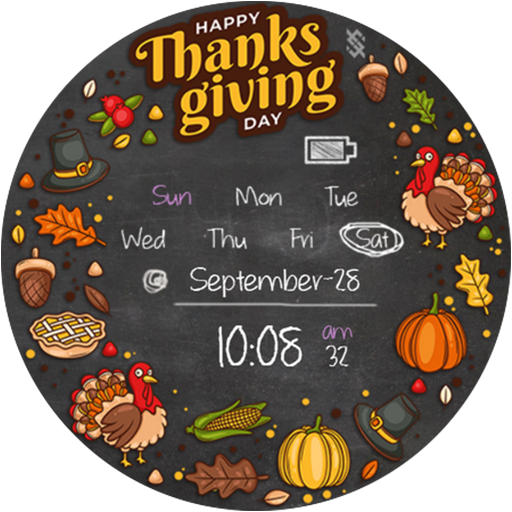BFF1- Thanksgiving hand drawn - AppWisp.com