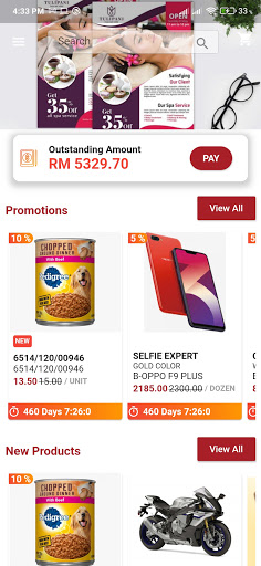 Android application SalesHero® - SHB2B screenshort