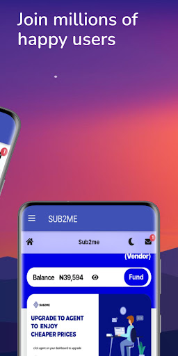 Sub2me: Cheap data all network Screen 2
