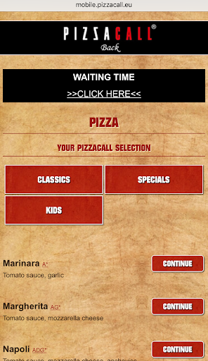 Pizzacall Screenshot 3 - AppWisp.com