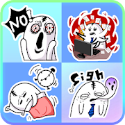 Ghost Office Life Emoji Stickers