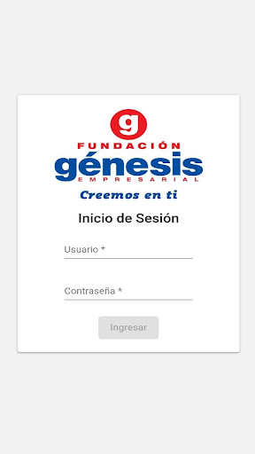Android application Entrega de Producto screenshort