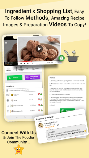Screenshot of Homemade Ice Creams Recipes