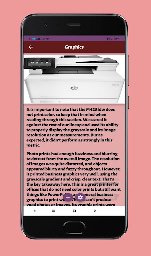 HP Laserjet Printer Guide Screen 3