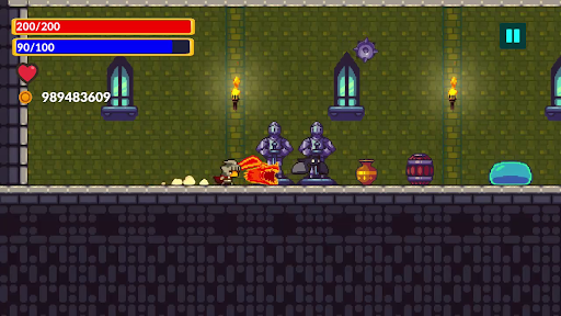 Android application Silver Knight - Platformer screenshort