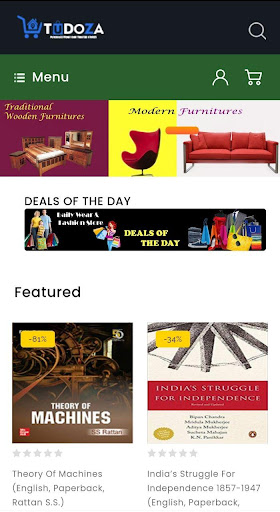 Android application Tudoza screenshort