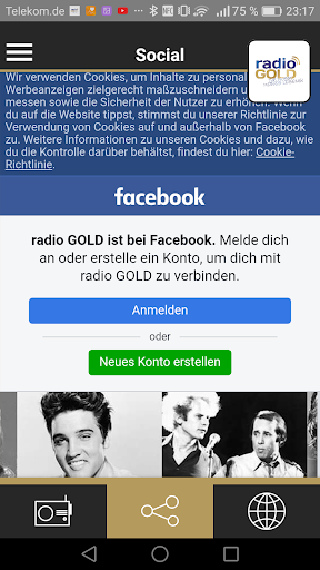 radio GOLD Screen 3