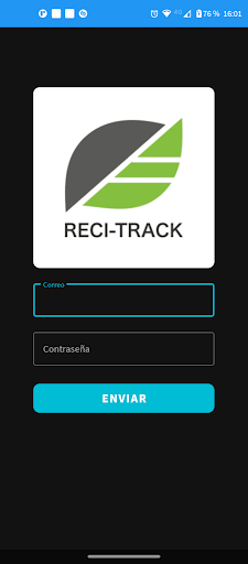 Android application Recitrack screenshort