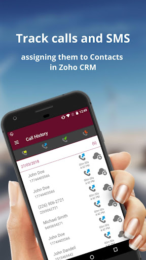 Call Tracker for Zoho CRM by M Screen 2