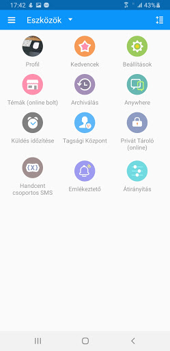 Handcent SMS Hungarian Languag screenshot 5