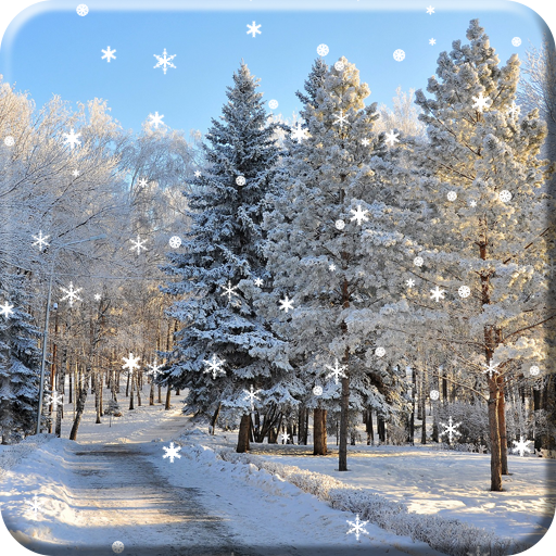 Winter Snow Live Wallpaper Hd Izinhlelo Zokusebenza Ku Google Play