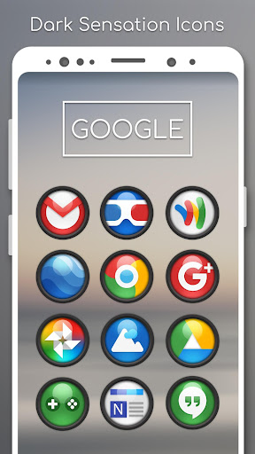 Dark Sensation -  Icon Pack
