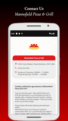 Mannofield Pizza and Grill Screen 3