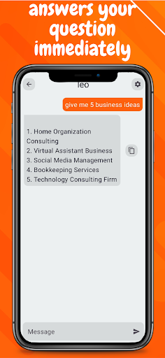 Android application Chatgg- GPT based AI Chat screenshort
