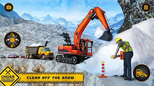 Snow Offroad Construction Game  screenshots 7