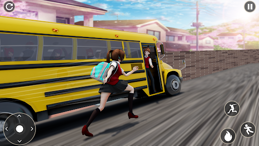 Captura de Pantalla 25 chica anime de secundaria android