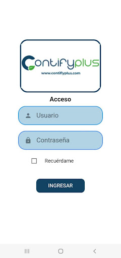 Android application Contifyplus screenshort