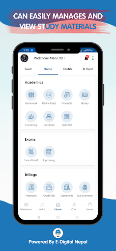 Android application Gyandeep Vidyashram screenshort
