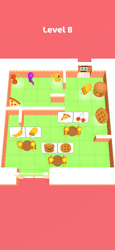 Android application Swipe Cafe screenshort
