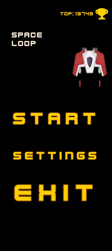 Android application Space Loop screenshort