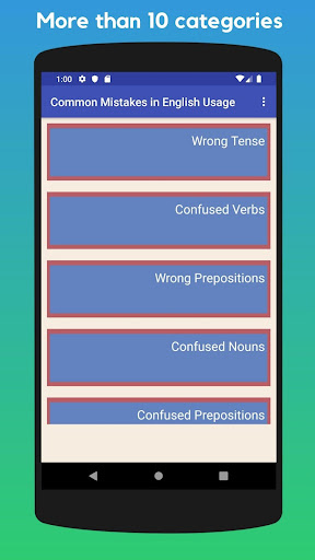 Common English Mistakes Screen 2