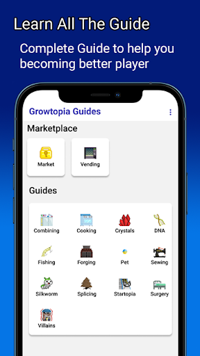 Android application Growtopia Guides screenshort