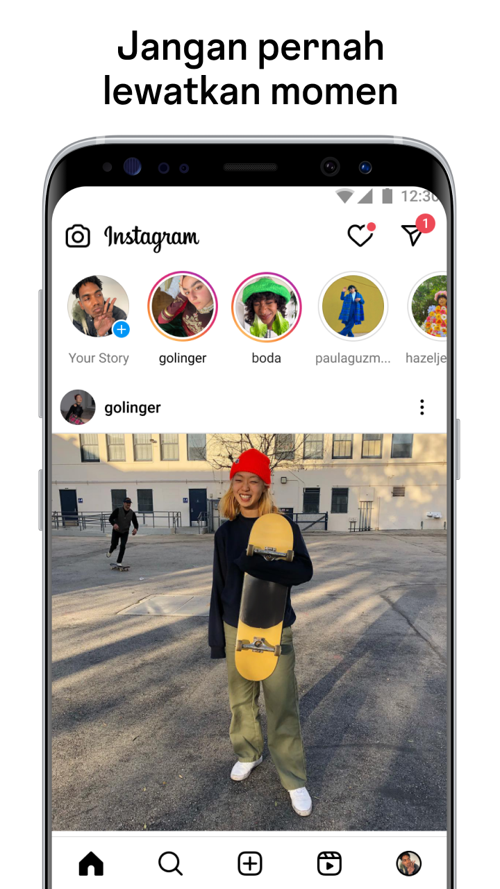 Cara membuat kamera Instagram seperti iPhone