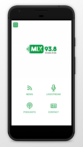 Android application Mix 93.8 FM screenshort