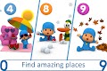 screenshot of Pocoyo's Numbers game: 1, 2, 3