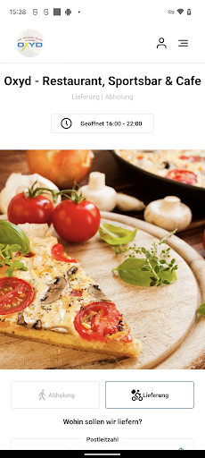 Android application Oxyd - Restaurant screenshort
