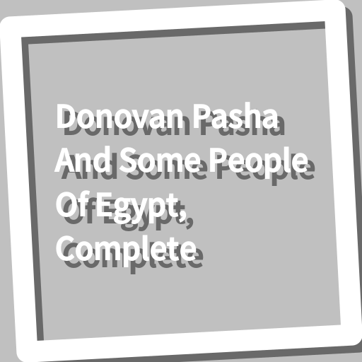 Book, Donovan Pasha And Some P logo