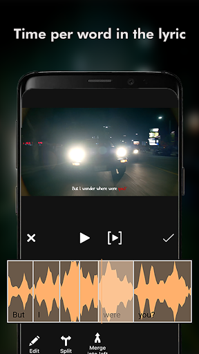 Lyrical Video Maker with Music Screen 3
