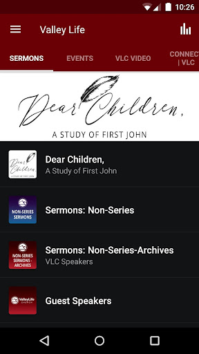 Android application Valley Life Church, Lebanon OR screenshort