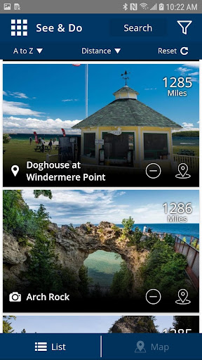 Screenshot of Visit Mackinac Island Michigan