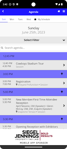 IPT Events Screen 3