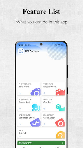 Background Camera ~ Very Safe Screen 2