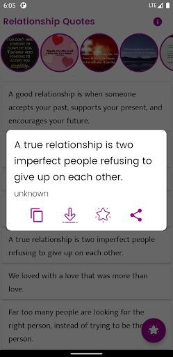 Relationship Quotes and Saying Screen 3
