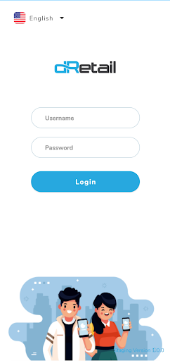 Android application dRetail Mobile screenshort