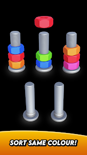 Nuts & Bolts, Nut Puzzle Games