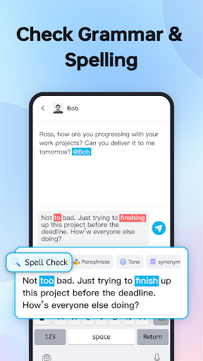 Screenshot of TypeEasy-AI Keyboard & Writer
