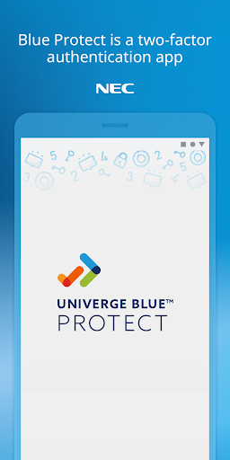 Android application UNIVERGE BLUE™ PROTECT screenshort