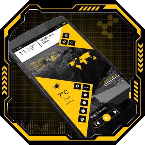 Angle Launcher - App lock logo