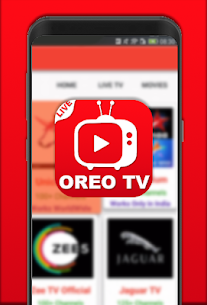 OREO TV MOD APK v2.0.5 (Live Cricket and Movies) 1