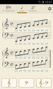 Learn to read music notes and key signatures