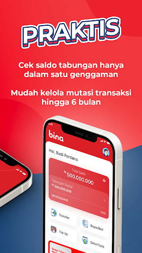 Bina Digital dari Bank INA Screen 2