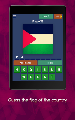 Guess the flag of the country