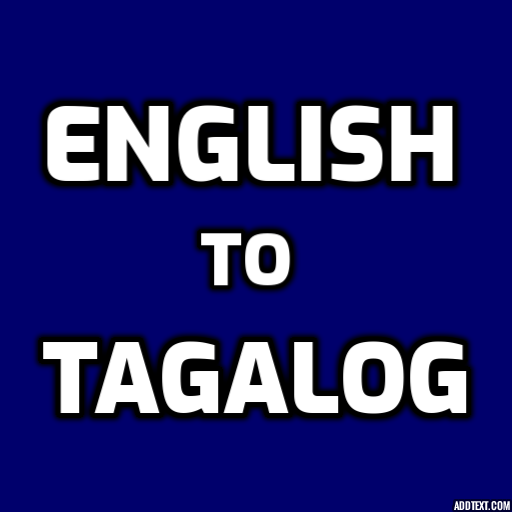 English - Tagalog Translator