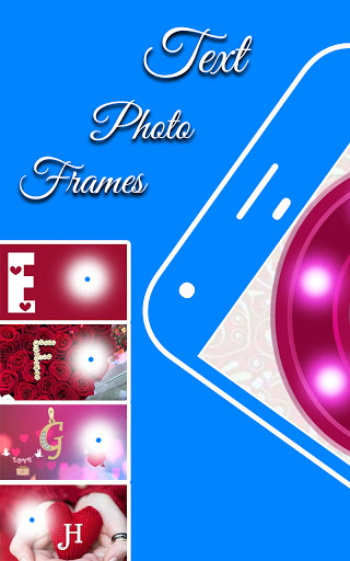 Text photo editor: photo frame Screen 3