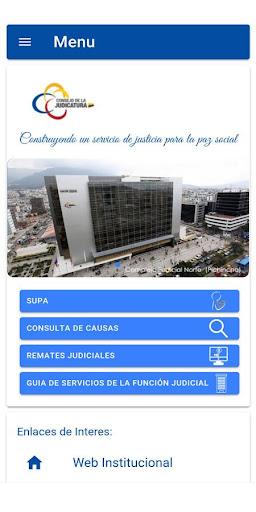 Android application CJ Ecuador screenshort